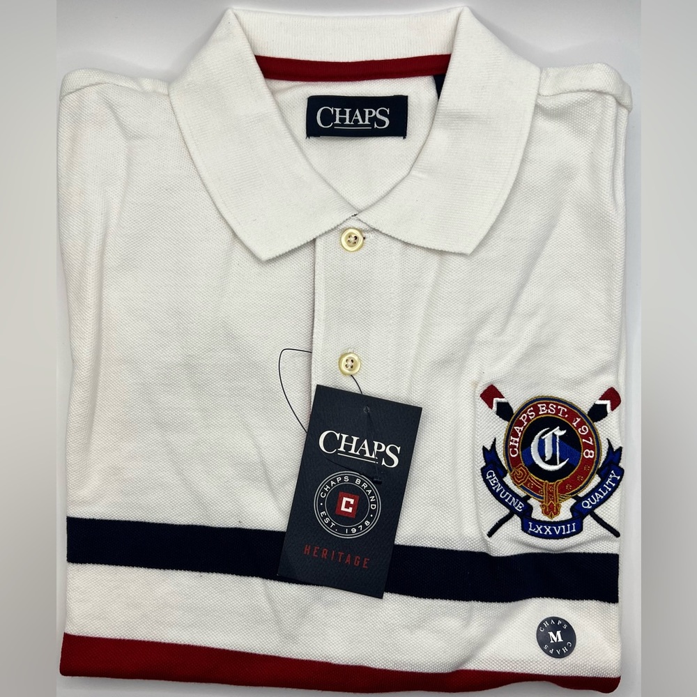 Chaps short sleeve polo shirt, NWT